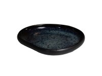 Sakura bord organisch blauw 15,8 x 15 cm