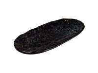 Sakura bord ovaal blauw 24 x 11,5 cm