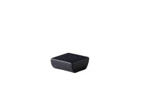 ShApes bord vierkant zwart S 7 x 3 cm