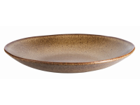 Q Authentic Stone Brown coupebord diep 26,5 cm
