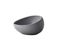 Tinto kom schuin mat grijs M 10 cm