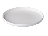Q Fine China bord met opstaande rand 25,5 cm