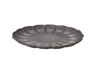 Flower bord grijs 28 cm