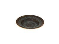 Jersey diep bord bruin 27 x 5,5 cm 400 ml
