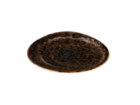 Jersey bord driehoekig bruin 27 cm