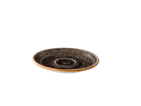Jersey espressoschotel bruin 13 cm