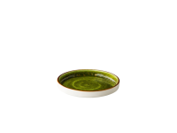 Jersey bord opstaande rand stapelbaar groen 16,2 cm