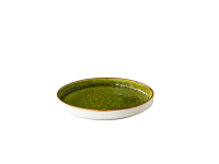 Jersey bord opstaande rand stapelbaar groen 20,5 cm