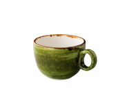 Jersey latte koffiekop stapelbaar groen 350 ml