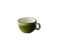 Jersey cappuccino kop stapelbaar groen 200 ml