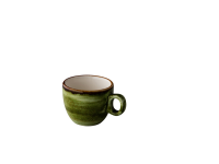 Jersey espresso kop stapelbaar groen 80 ml