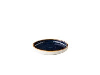 Jersey bord opstaande rand stapelbaar blauw 16,2 cm