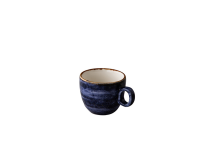 Jersey espressokop stapelbaar blauw 80 ml