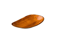 Jersey rechthoekig bord oranje 20,5 cm