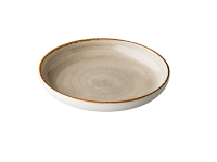 Jersey diep rond bord grijs 23,5 cm