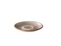 Jersey espressoschotel grijs 13 cm
