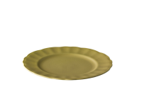 Blossom bord groen 28 cm