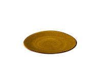Jersey bord driehoek geel 17 cm