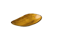 Jersey rechthoekig bord geel 20,5 cm