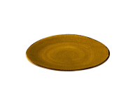 Jersey bord driehoekig geel 27 cm