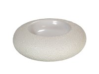 Vulcanic donut kom white 17 cm