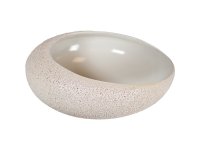 Vulcanic bord schuin wit 21 x 8,1 cm