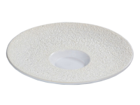Vulcanic bord wit 25 cm