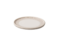 Vulcanic side plate wit 16,5 cm