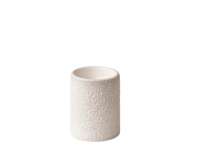 Vulcanic toren bordje rond wit 8 x 10 cm