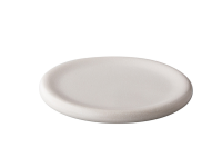 Stone Satijn platbord wit 24,5 cm