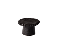 Toren bord zwart 15 x 9 cm