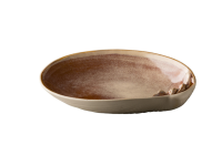 Shell bord zand L 28,3 cm