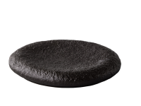 Pillow bord zwart 25 x 4 cm