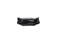 Dipschaaltje 1 vaks black swirl 9,3 x 7 cm