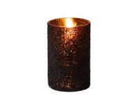Lamphouder zwart 7,5 x 12 cm