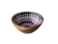 Kom Casablanca mangohout 30 x 12 cm