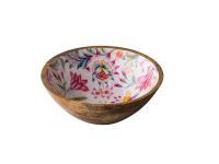 Kom Spring mangohout 30 x 12 cm