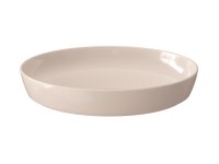 Iconic La Boule beige Schaal plat beige 24x4cm