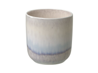 Perlemor Sand Suikerpot/Beker zonder oor 8,5x8,5cm